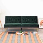 ベロア生地がかっこいい激安ソファベッド