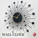 CL-2663大迫力50cmモダンアートデサイン壁掛け時計・スイープ針