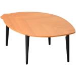 かわいい葉っぱデザインのセンターテーブル