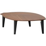 葉っぱのフォルムが可愛すぎるローテーブル