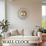 CL-2666芸術的らせんデザイン壁掛け時計・スイープムーブメント