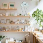 子供部屋オススメ！かわいい雲＆しずくデザイン壁掛け時計の設置例