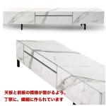 ホワイト・石目柄