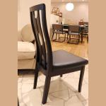 体重をかけてもしっかり受け止めるハイバック