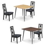 ブラックを正方形テーブルと合わせた例