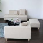 個別で置いて応接セットも作れる