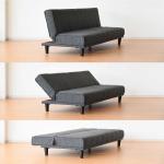 3段階から選べるリクライニング