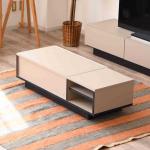 人気のグレージュ色とブラックの洗練された組み合わせ