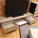 デッキ収納と引出し2杯