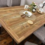 天然木アカシア材とメラミンシートの組み合わせ