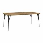 ヴィンテージ感溢れる古材風のダイニングテーブル