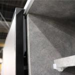 安定感のあるスライドを確保。