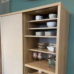 食器棚の前にスペースが要らない