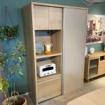 和風モダン～北欧まで、幅広くマッチする引き戸の食器棚