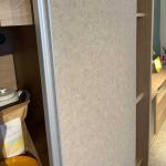 マットなグレーの取手