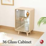 RA-3899アクスタ＆フィギュア収納ガラスコレクションキャビネット幅36