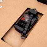 スイープムーブメントなのでカチコチ音が無く静か﻿