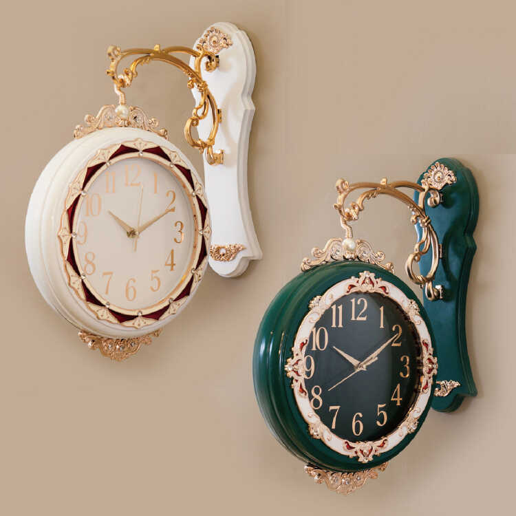 CL-2680エレガントな両面の壁掛け時計・緑グリーン・軽量タイプのシリーズ関連商品画像