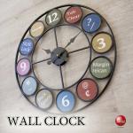 CL-2686超大きいアイアン製フレームの壁掛け時計・子供部屋おすすめ