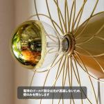 壁のみを照らす特殊なLEDが付いています