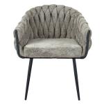 モコモコ感がセレブな雰囲気のラウンジチェア