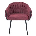 モコモコ感がセレブな雰囲気のラウンジチェア