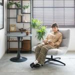 リラックス感の高いひとりがけ回転ソファー