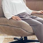 安定感のある座り心地