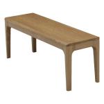 タモ無垢材の高級感溢れるダイニングベンチ