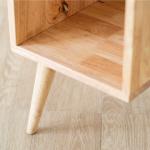 本やファイルを立てて収納できる