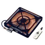 ハロゲンヒーターであったかい