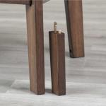 継脚は天然木ラバーウッド製