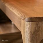 天板のフチは斜めに滑らかに加工