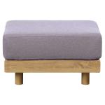 ライトグレーのクッション