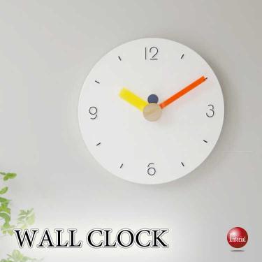 ポップなグラフックアート壁掛け時計（音なしスイープムーブメント）