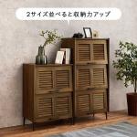 扉2段タイプと3段タイプがある