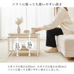 ソファーに座っても使いやすい高さ