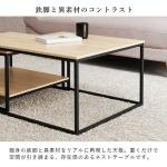 脚はブラックカラーのスチール製