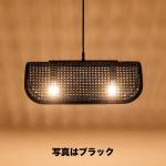 編み目の隙間から光が漏れて幻想的