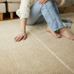 ずっと触れていたくなるラグ