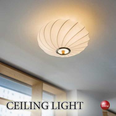 和室にも洋室どちらにも合うケミカルファイバーの3灯シーリングライト（LED専用）