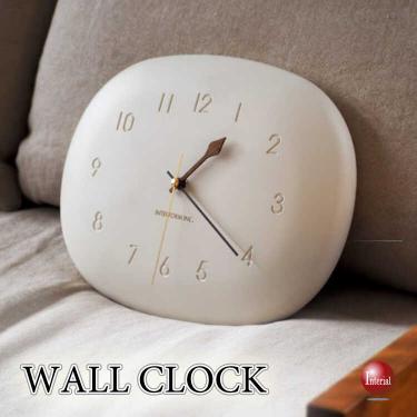 洗面所や脱衣所にオススメ！ソープみたいな可愛いフォルムの壁掛け時計（静かなスイープムーブメント）