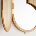手が触れる箇所は丁寧に面取り
