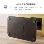 強靭設計でアジャスター付き