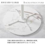荷重を分散する構造