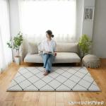 無地のグレーにブラックのライン