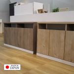 圧迫感無く設置できる