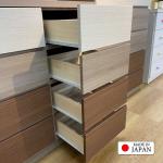 小引出しには軽量タイプのスライドレール