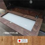 追加オプションのガラス扉