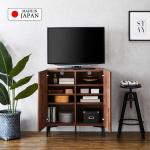 小型テレビを高い位置に乗せられるハイタイプ